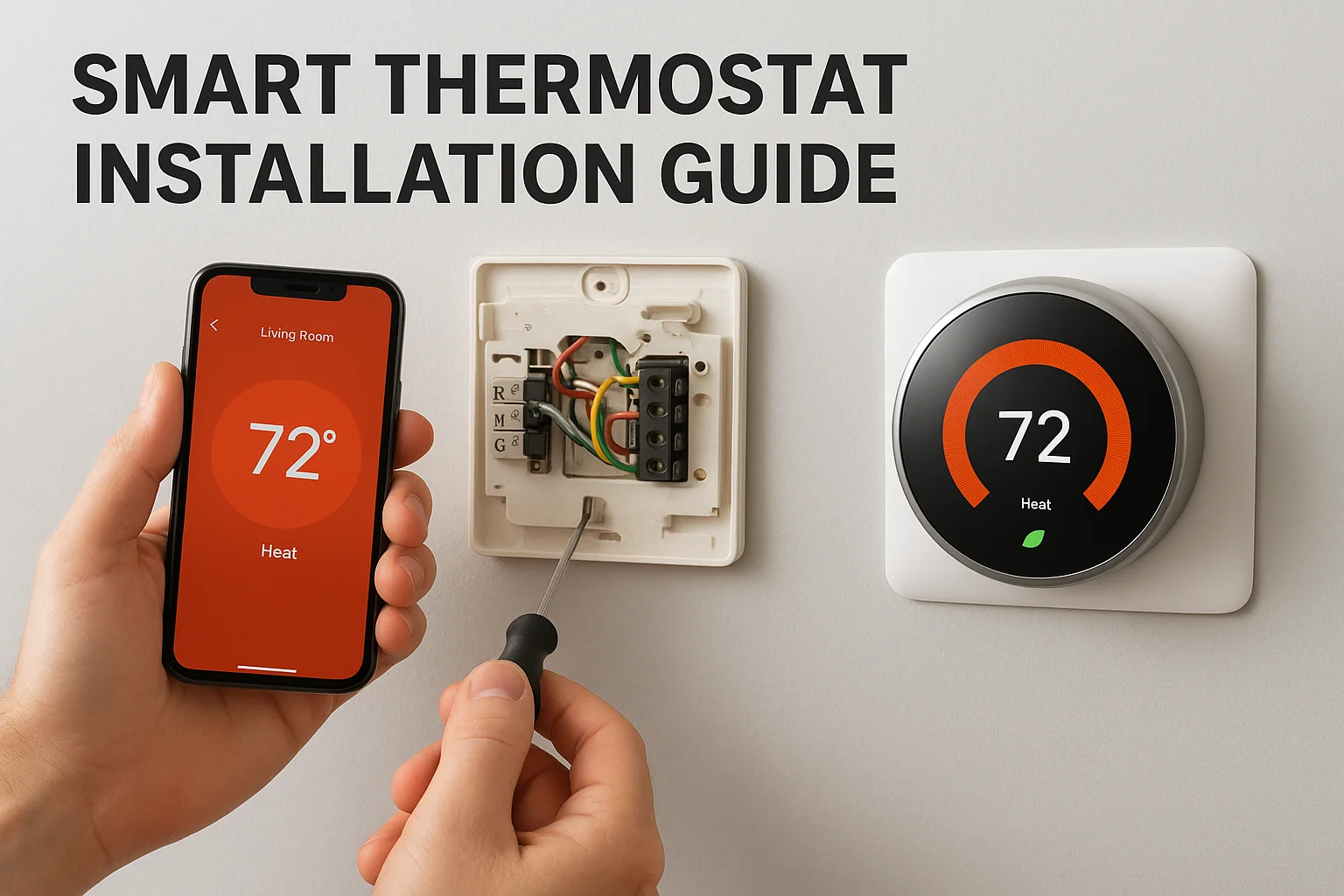 Smart Thermostat Installation Guide: Wiring, C-Wire, Costs